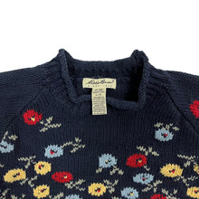 Load image into Gallery viewer, Eddie Bauer Knit Floral Sweater - Size M
