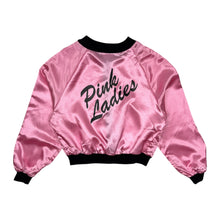 Load image into Gallery viewer, Women&#39;s Grease Pink Ladies Satin Costume Jacket - Size M
