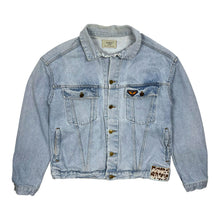 Load image into Gallery viewer, Avirex USA Denim Trucker Jacket - Size S/M
