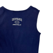 Load image into Gallery viewer, Women&#39;s Harley-Davidson Embroidered Rhinestone USA Tank - Size S
