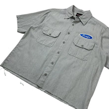 Load image into Gallery viewer, Snafu Mechanic Raw Hem Work Shirt - Size M/L

