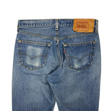 Load image into Gallery viewer, 1996 Levi&#39;s 501 Distressed &amp; Repaired Denim Jeans - Size 31&quot;
