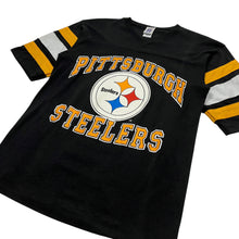 Load image into Gallery viewer, Logo 7 Pittsburgh Steelers Jersey Tee- Size L
