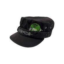 Load image into Gallery viewer, Green M&amp;M Pillbox Hat  - Adjustable
