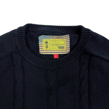 Load image into Gallery viewer, Barbour International x Steve McQueen Collection Cable Knit Sweater - Size L
