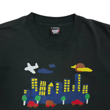 Load image into Gallery viewer, New York City Finger Painting Tee - Size L/XL
