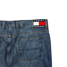 Load image into Gallery viewer, Tommy Hilfiger Flag Patch Denim Jeans - Size 38"
