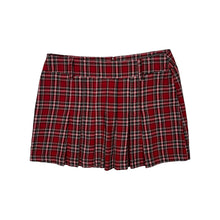 Load image into Gallery viewer, Women&#39;s Brody Jeans Pleated Plaid Wool Skirt - Size S
