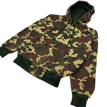 Load image into Gallery viewer, Civilian Woodland Camo Thermal Lined Hoodie - Size M

