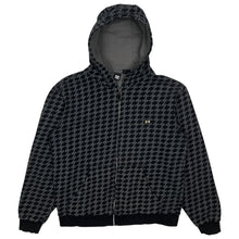 Load image into Gallery viewer, DC Shoe Co. All Over Print Thermal Zip Up Skate Hoodie - Size L
