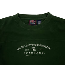 Load image into Gallery viewer, Michigan State University Spartans Ribbed Pullover Crewneck - Size L/XL
