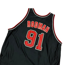 Load image into Gallery viewer, Champion Chicago Bulls Rodman 33 Reversible Basketball Jersey - Size XL
