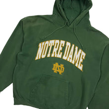 Load image into Gallery viewer, Notre Dame Embroidered Pull Over Hoodie - Size XL
