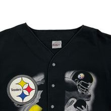 Load image into Gallery viewer, 1996 Pittsburgh Steelers NFL Baseball Jersey - Size L
