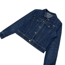 Load image into Gallery viewer, Women&#39;s Ub Jeans Cropped Denim Trucker Jacket - Size S

