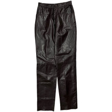 Load image into Gallery viewer, Women&#39;s Leather Trousers - Size XS
