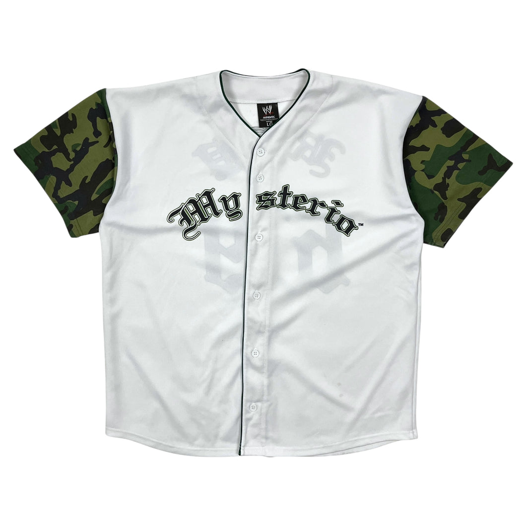 Rey Mysterio 619 Two Tone Camo WWE Baseball Jersey - Size XL
