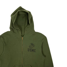 Load image into Gallery viewer, USMC Zip Up Hoodie - Size M
