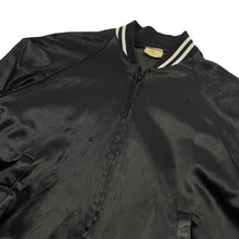 Load image into Gallery viewer, Live to Ride Ride to Live Satin Bomber Jacket - Size S/M
