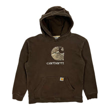 Load image into Gallery viewer, Carhartt Embroidered Real Tree Logo Pullover Hoodie - Size S
