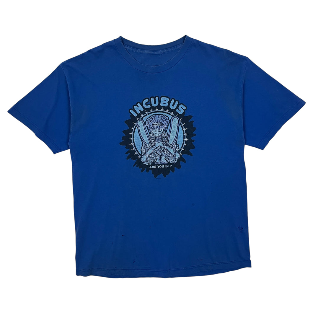 2002 Incubus Are You In? Tee - Size XL