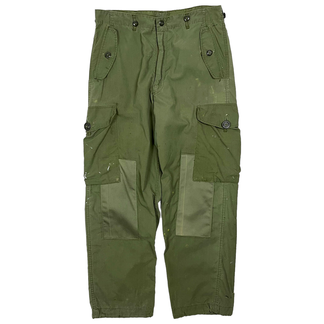 Repaired US Military OG-107 Trousers - Size 36