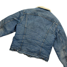 Load image into Gallery viewer, Levi's Orange Tab Sherpa Lined Denim Jacket - Size L
