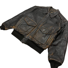 Load image into Gallery viewer, Avirex Type A-2 US Army Air Forces Leather Bomber Jacket - Size L

