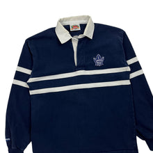 Load image into Gallery viewer, Toronto Maple Leafs Striped Rugby Shirt - Size L
