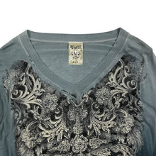 Load image into Gallery viewer, Women's Vocal Embellished Gradient Top - Size M/L
