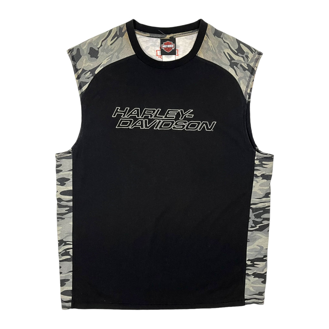 Harley-Davidson Camo Two Tone Tank - Size XL