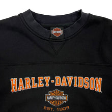Load image into Gallery viewer, Harley-Davidson Spell Out Crewneck Sweatshirt - Size XL
