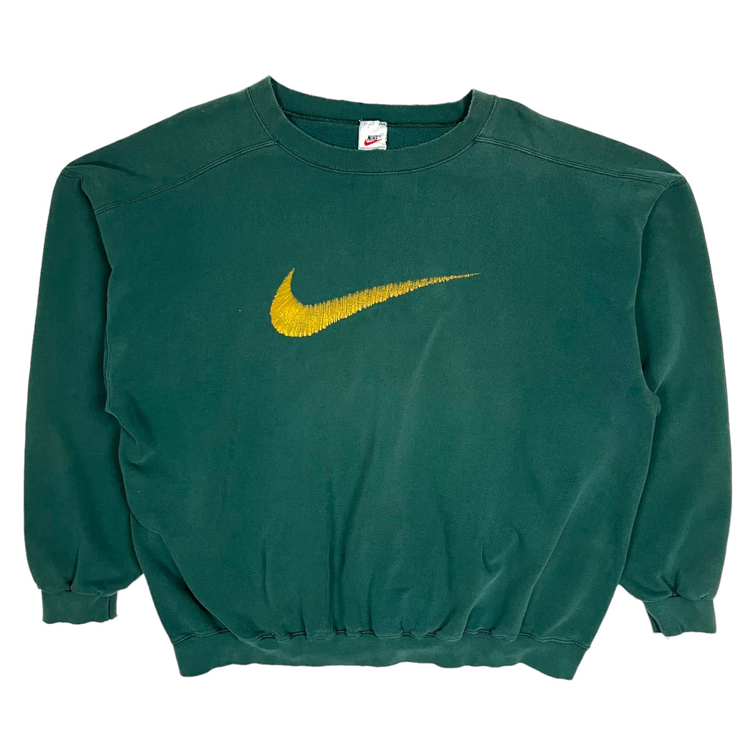 Nike Stitch Big Swoosh Crewneck Sweatshirt - Size XXL