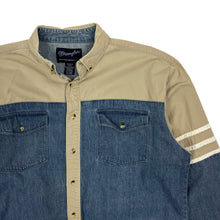 Load image into Gallery viewer, Wrangler Two Tone Button Up Shirt - Size XL
