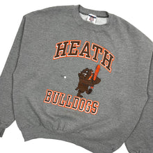 Load image into Gallery viewer, Heath Bulldogs Baseball Crewneck Sweatshirt - Size L
