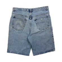 Load image into Gallery viewer, Guess Jeans USA Double Button Denim Shorts - Size 34&quot;
