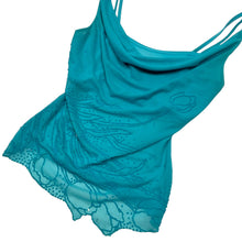 Load image into Gallery viewer, Women's Zielo Beaded Sheer Top - Size S
