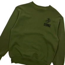 Load image into Gallery viewer, USMC USA Made Crewneck Sweatshirt - Size L
