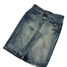 Load image into Gallery viewer, Women&#39;s French Connection United Kingdom Denim Midi Skirt - Size S
