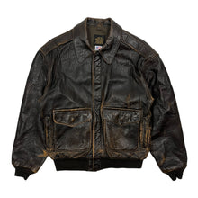 Load image into Gallery viewer, Avirex Type A-2 US Army Air Forces Leather Bomber Jacket - Size L
