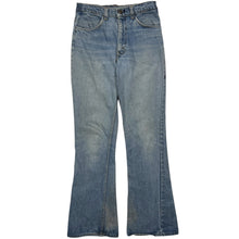 Load image into Gallery viewer, Levi's Flared Orange Tab Denim Jeans - Size 28"
