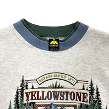 Load image into Gallery viewer, 1991 Yellowstone National Park Tri-Tone Crewneck Sweatshirt - Size
