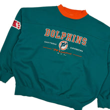 Load image into Gallery viewer, Miami Dolphins Embroidered Crewneck Sweatshirt - Size XXL

