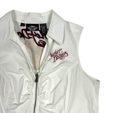 Load image into Gallery viewer, Women&#39;s Harley-Davidson Embroidered Rhinestone Flame Riding Vest - Size XL
