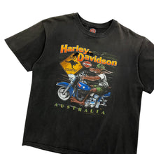 Load image into Gallery viewer, Sun Baked 1992 Harley-Davidson Australia Tee - Size L/XL
