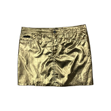 Load image into Gallery viewer, Women&#39;s Dolce &amp; Gabbana Gold Foil Skirt - Size M
