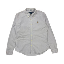 Load image into Gallery viewer, Women&#39;s Ralph Lauren Pinstripe Button Down - Size M/L
