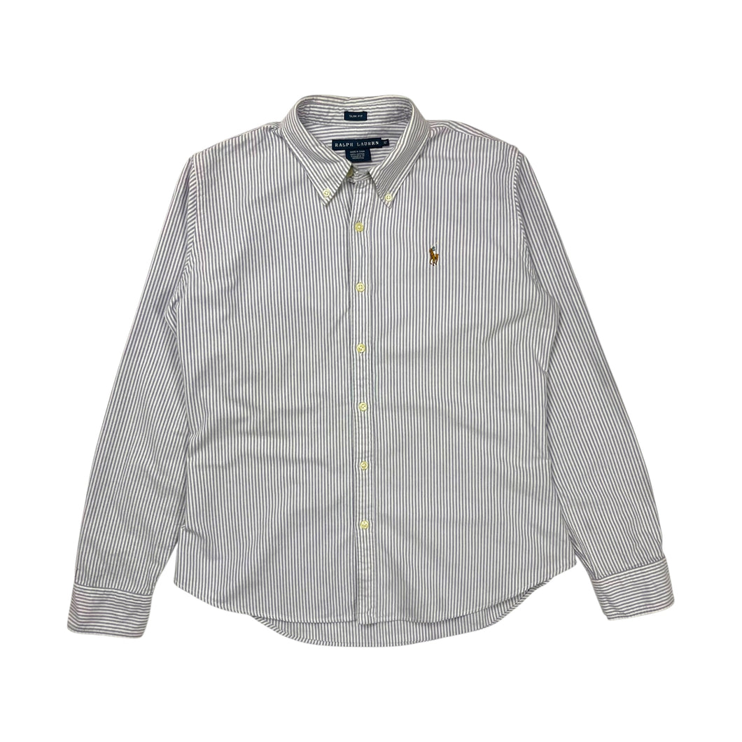 Women's Ralph Lauren Pinstripe Button Down - Size M/L