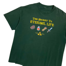 Load image into Gallery viewer, The Legend Of Zelda Secret To Eternal Life N64 Tee - Size XL
