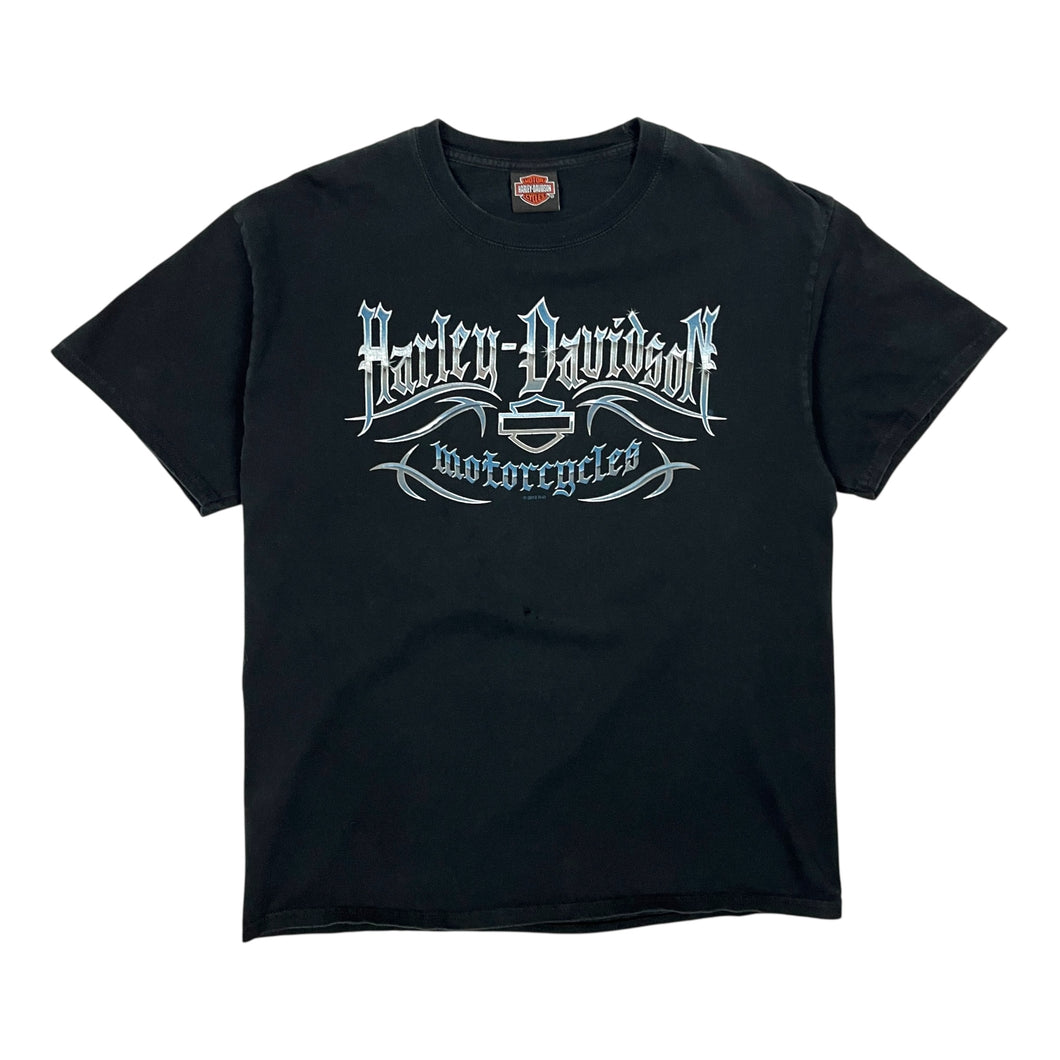 Harley-Davidson Olde English Chrome Logo Tee - Size L